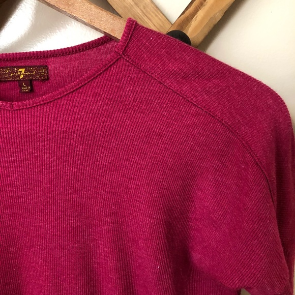 7 For All Mankind | Long Sleeve Light Knit Top - Picture 4 of 7